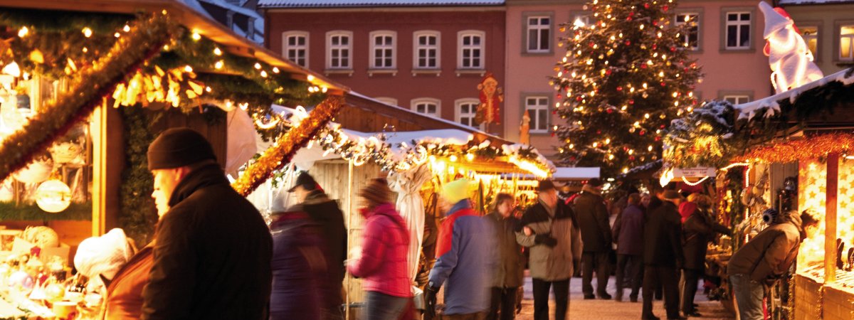 Auf dem Bamberger Weihnachtsmarkt &copy; BAMBERG Tourismus & Kongress Service