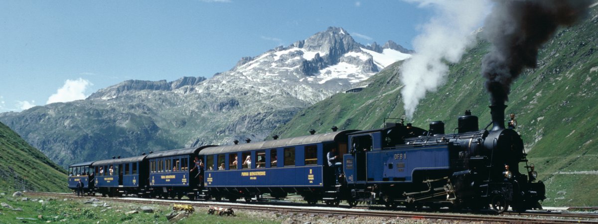 Dampfbahn Furka Bergstrecke © Dampfbahn Furka Bergstrecke