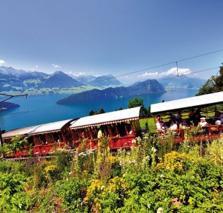 Rigi Dampfbahn am Vierwaldstättersee &copy; suteracher-stock.adobe.com